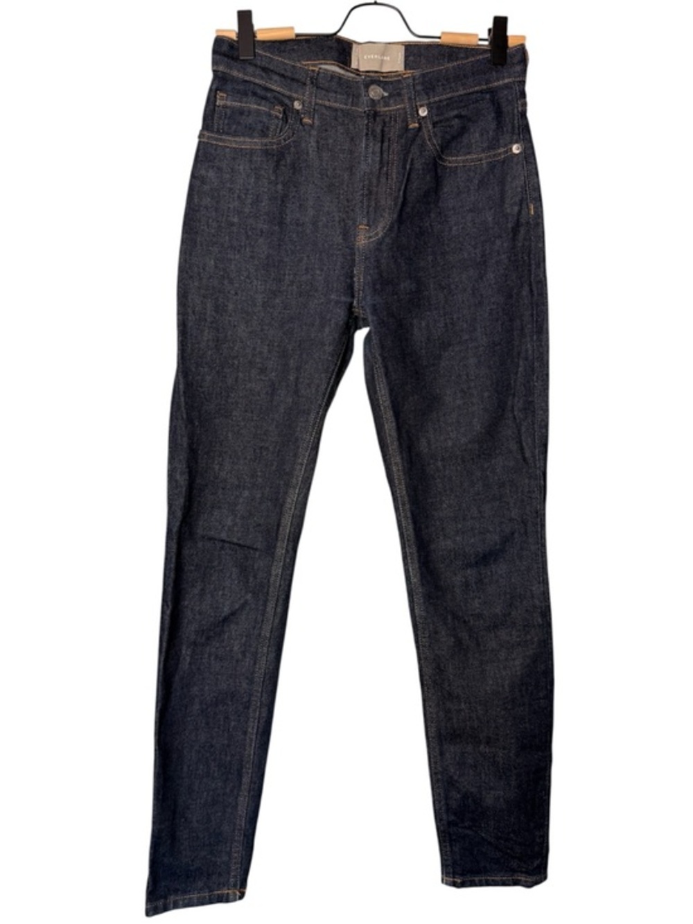 Everlane Women's Skinny Jeans - Dark Indigo Wash size 26